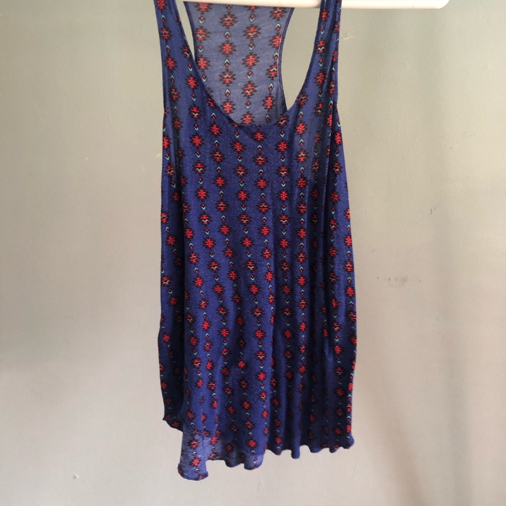 Patterned tank top
